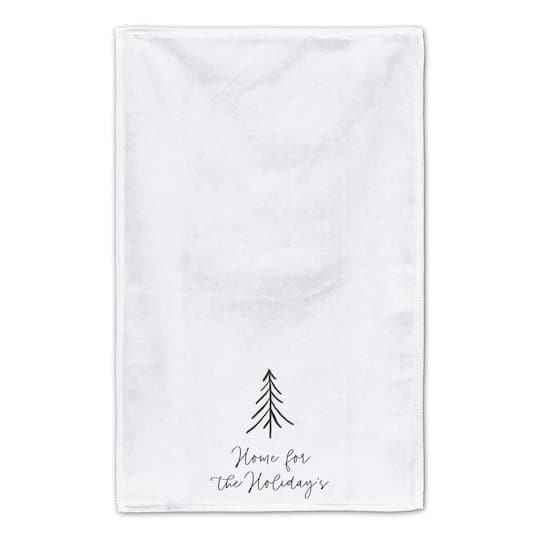 Home For the Holidays Trees Tea Towels - Set of 2